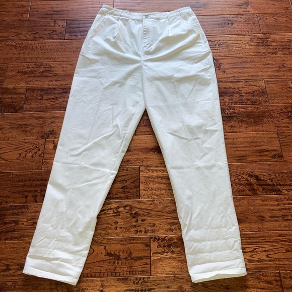 White/Cream ASOS Chino Pants - Picture 4 of 5